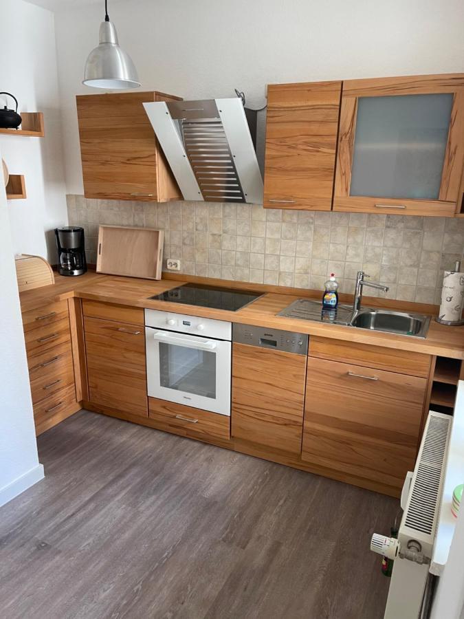 רוסטוק Ruhige Ferienwohnung מראה חיצוני תמונה